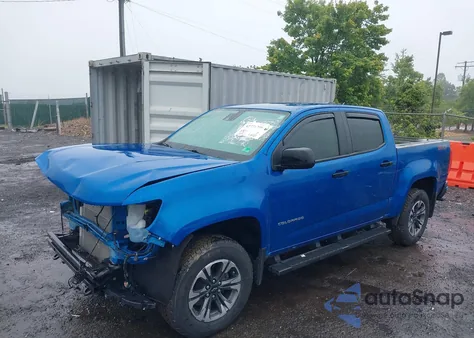 2022 Chevrolet Colorado 4Wd Short Box Z71 из США, поврежденный, VIN 1GCGTDEN7N1124379
